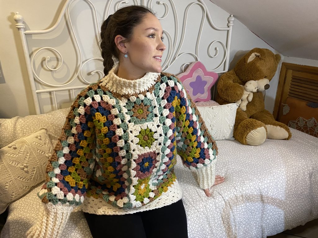 MALINCHE un Jersey con mucho de todo CukiCrochet